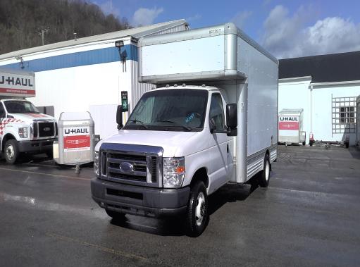 Camion usagé avec fourgon 2008 14 pi à vendre