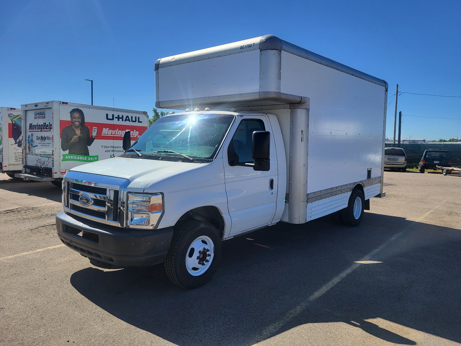 Used 2008 14 ' Box Truck for sale