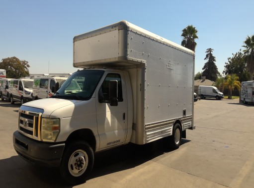 Used 2008 14 ' Box Truck for sale