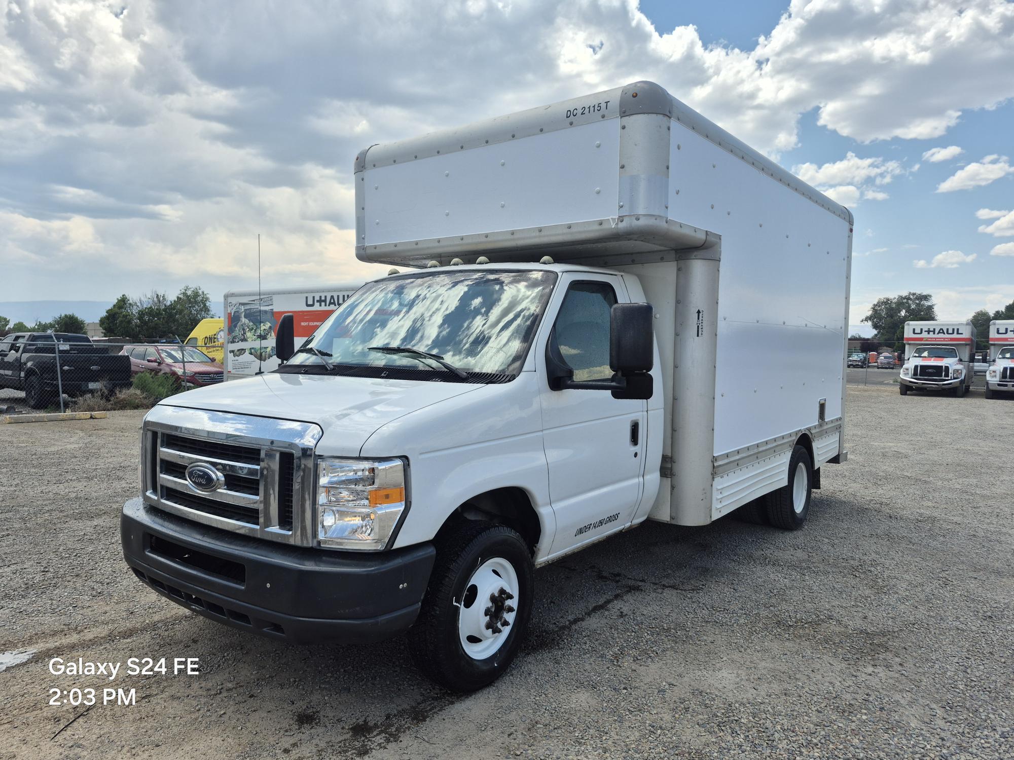 Used 2008 14 ' Box Truck for sale