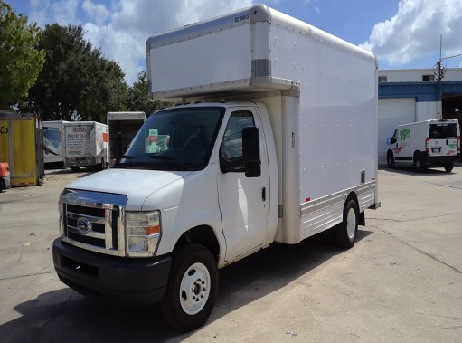 Used 2012 14 ' Box Truck for sale