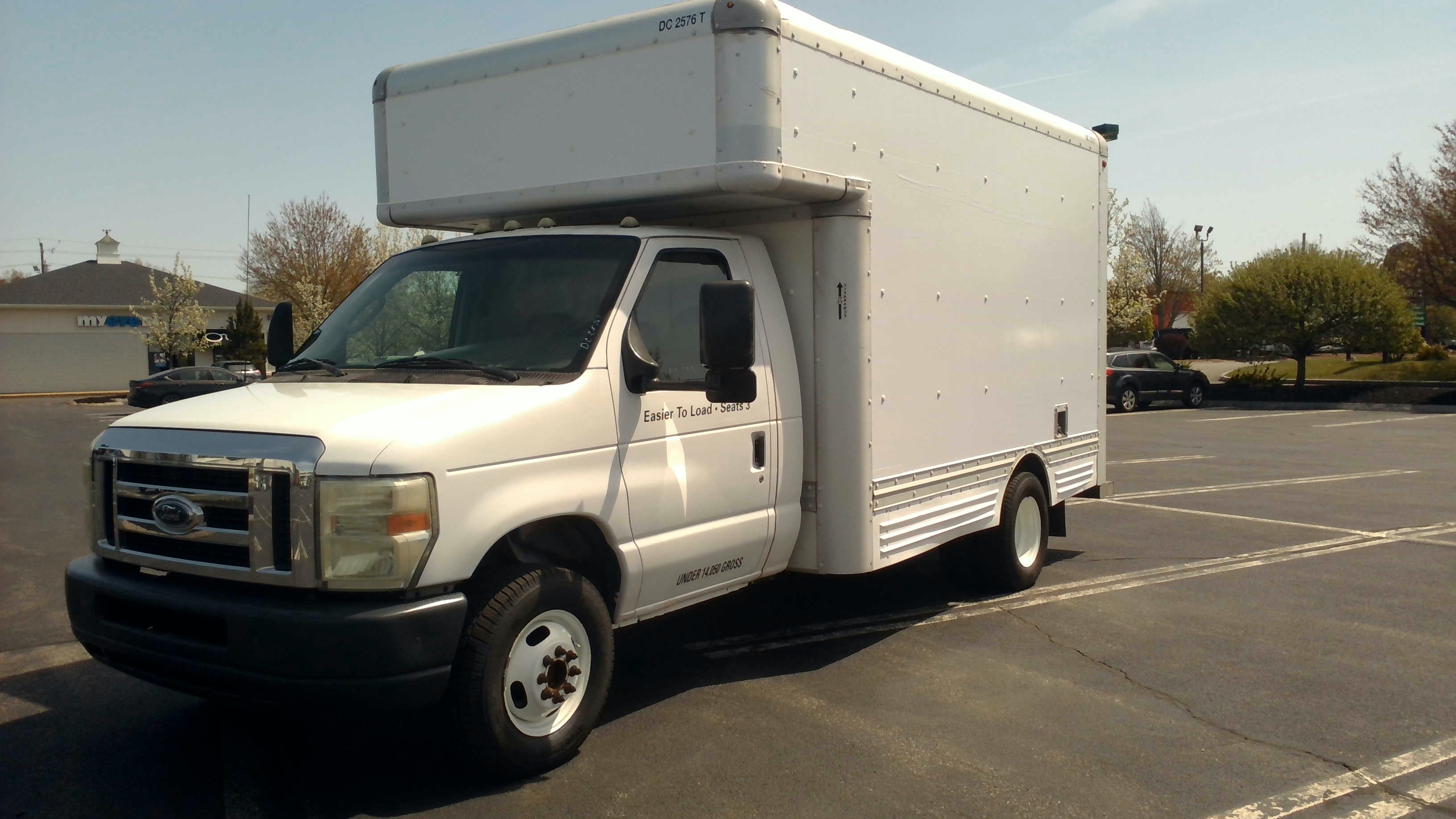 Used 2008 14 ' Box Truck for sale