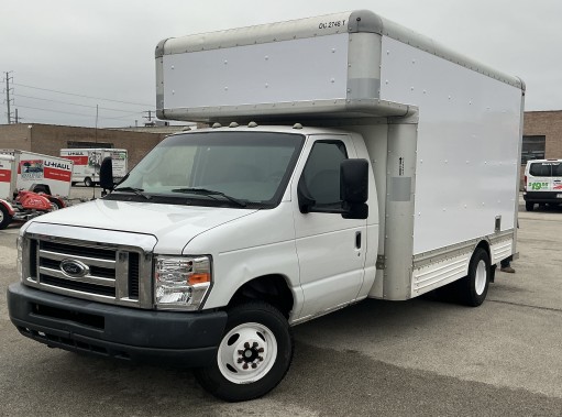 Used 2008 14 ' Box Truck for sale