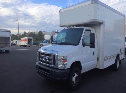 Used 2008 14 ' Box Truck for sale