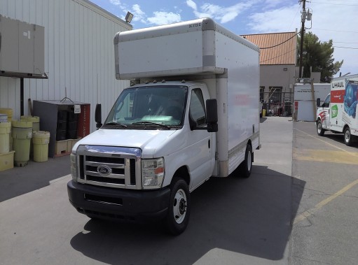 Used 2012 14 ' Box Truck for sale