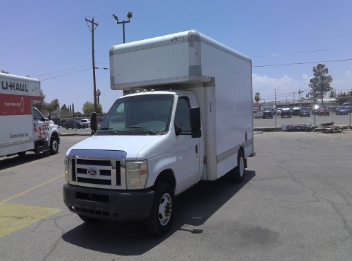 Used 2008 14 ' Box Truck for sale