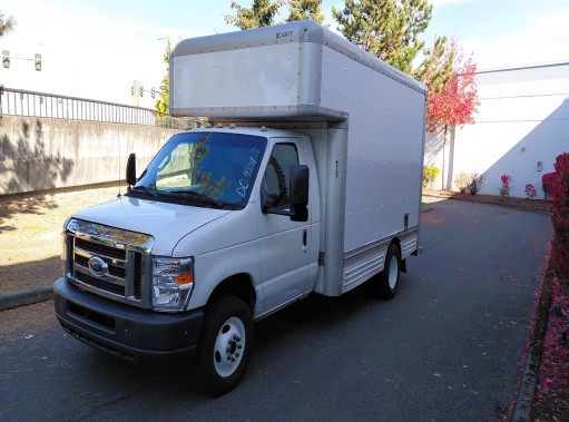 Used 2008 14 ' Box Truck for sale