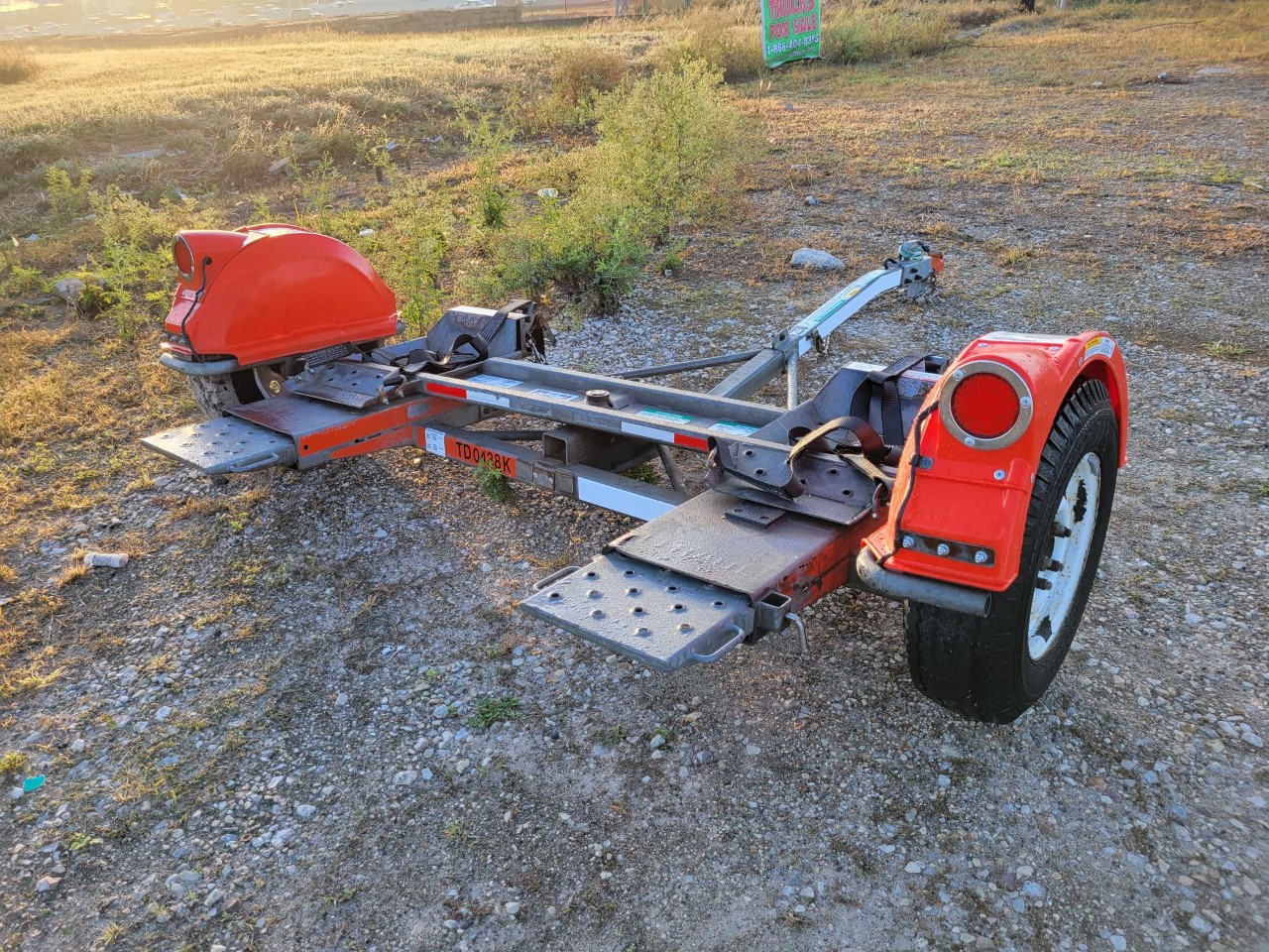 2001 Tow Dolly for Sale in Houston, TX 77066 UHaul Truck Sales