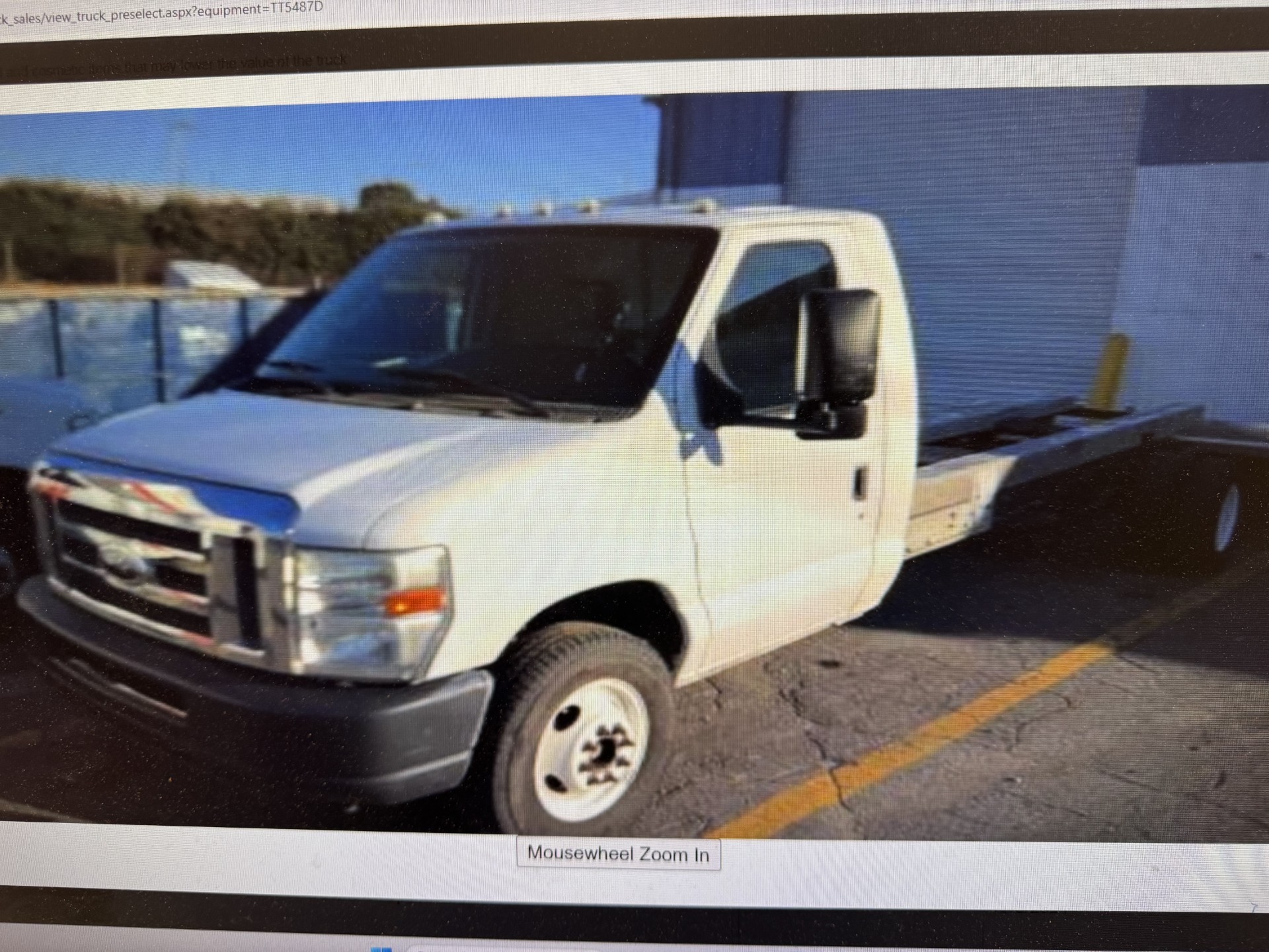 Used 2011 20 ' Cab and Chassis for sale